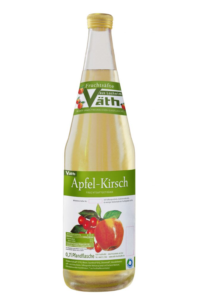Apfel-Kirsch Fruchtsaft
