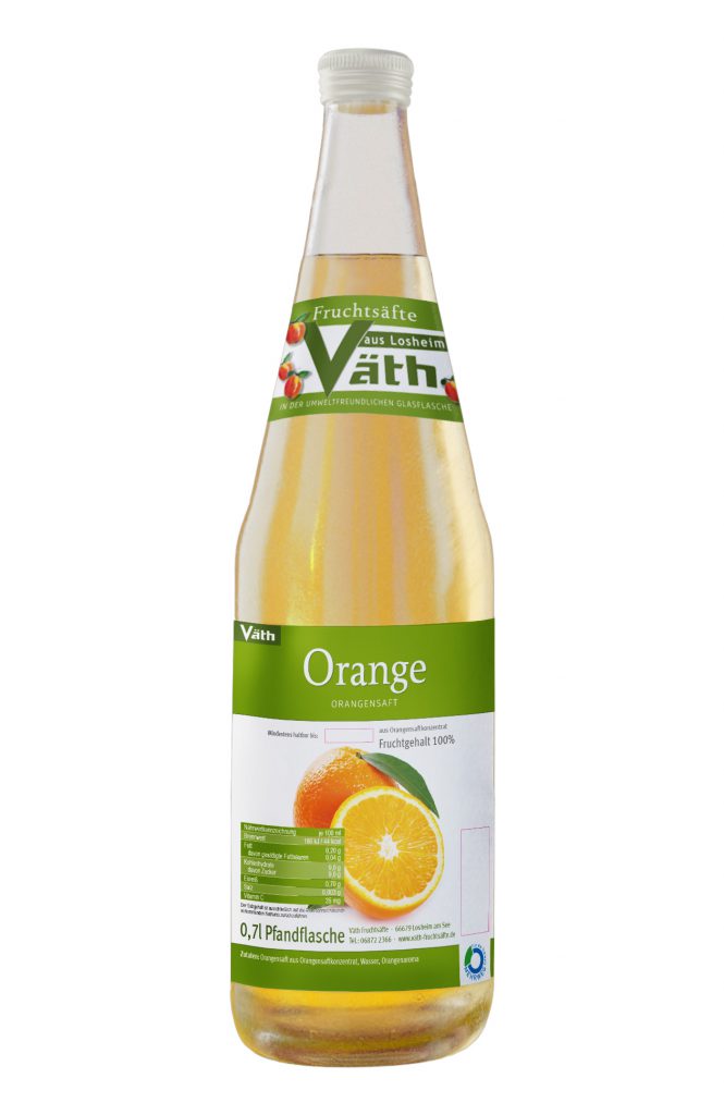 Orangensaft - Väth Fruchtsäfte Losheim